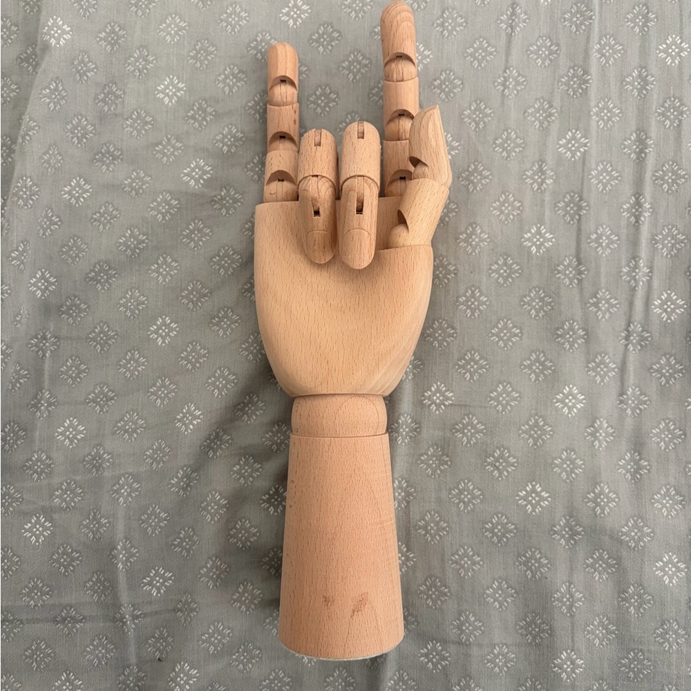 Wooden Decorative Hand